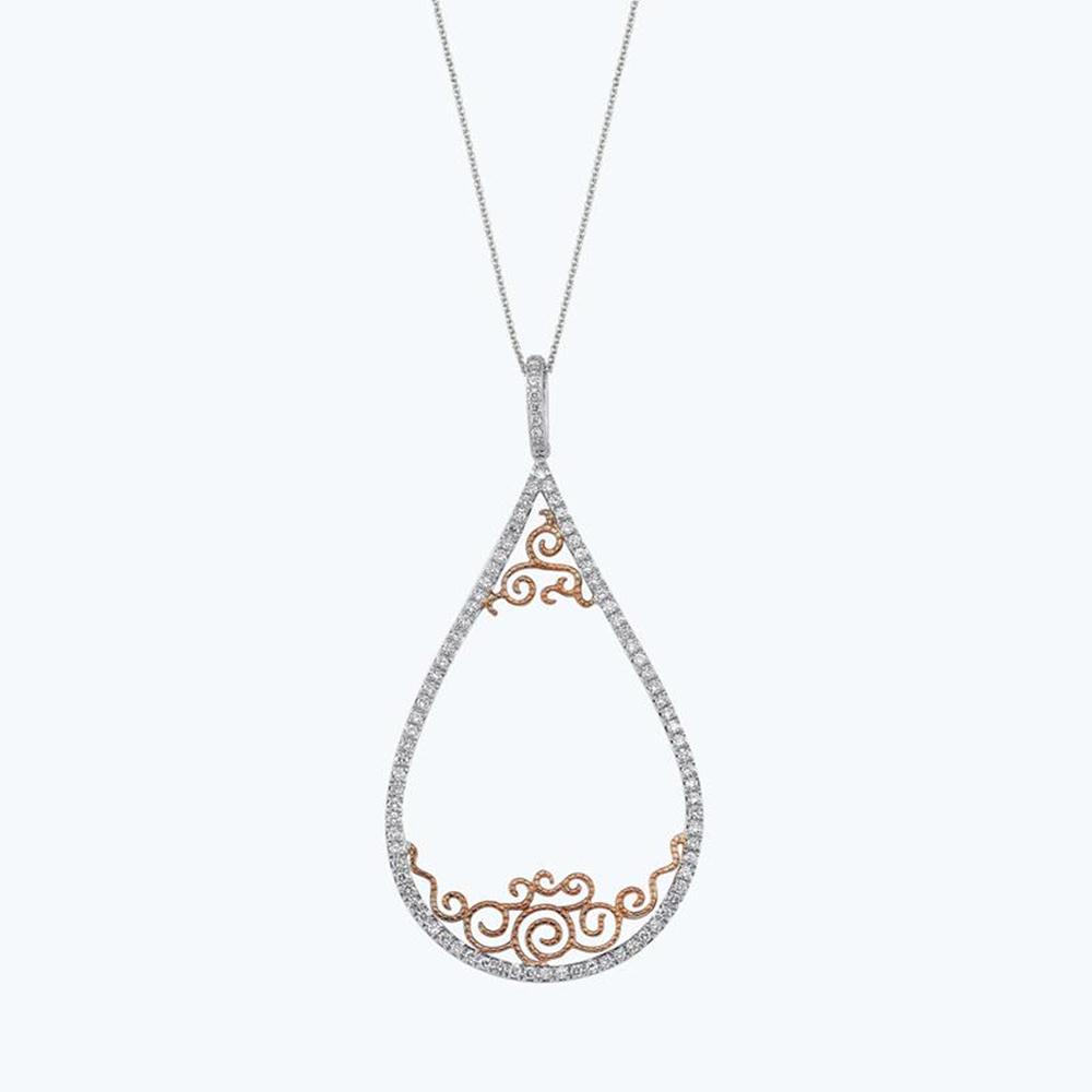 Pırlanta Damla Kolye