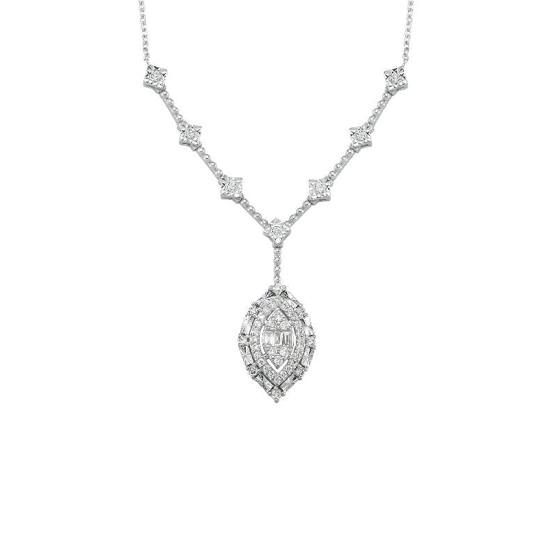 Collier Diamant Goutte