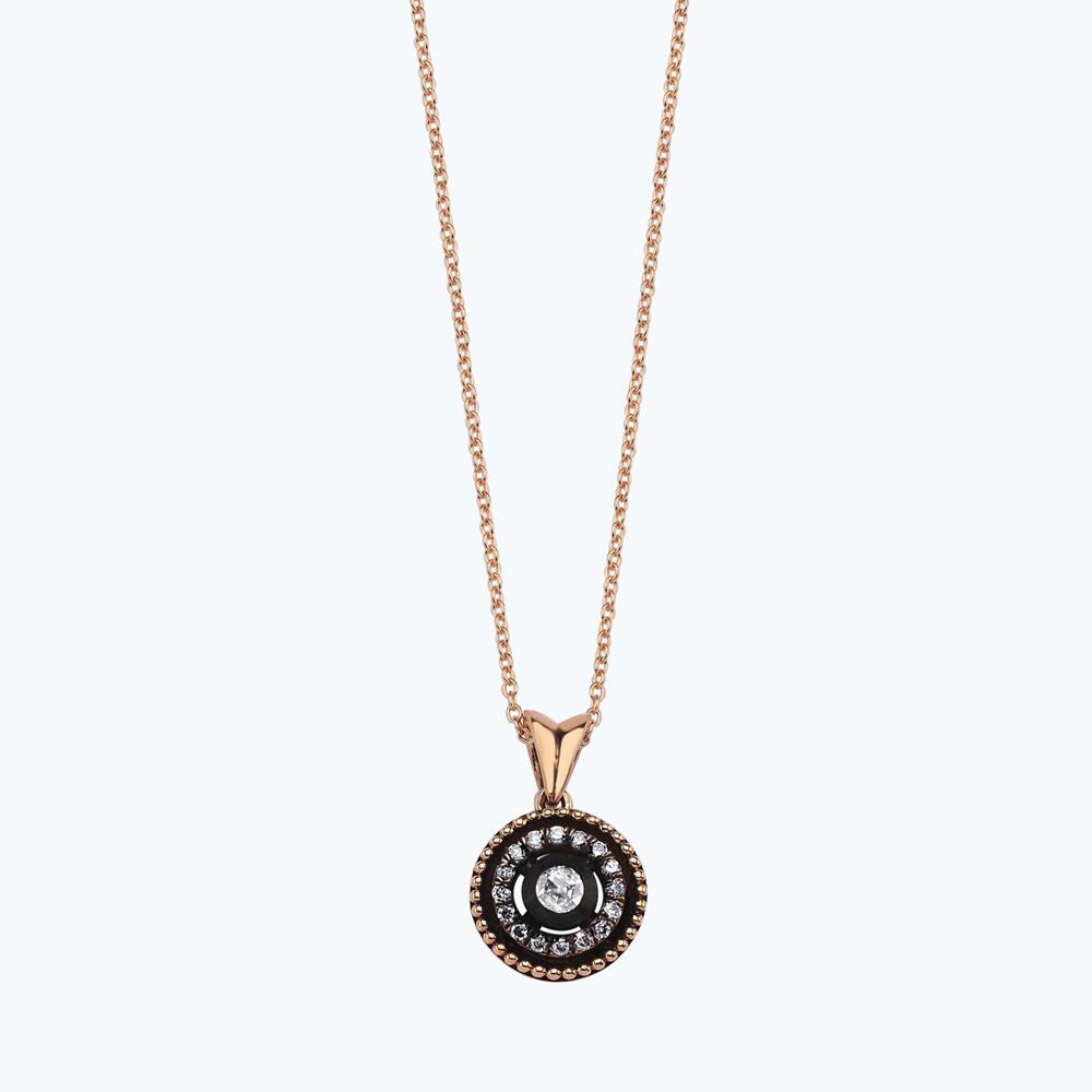 Collier Diamant Taille Rose 
