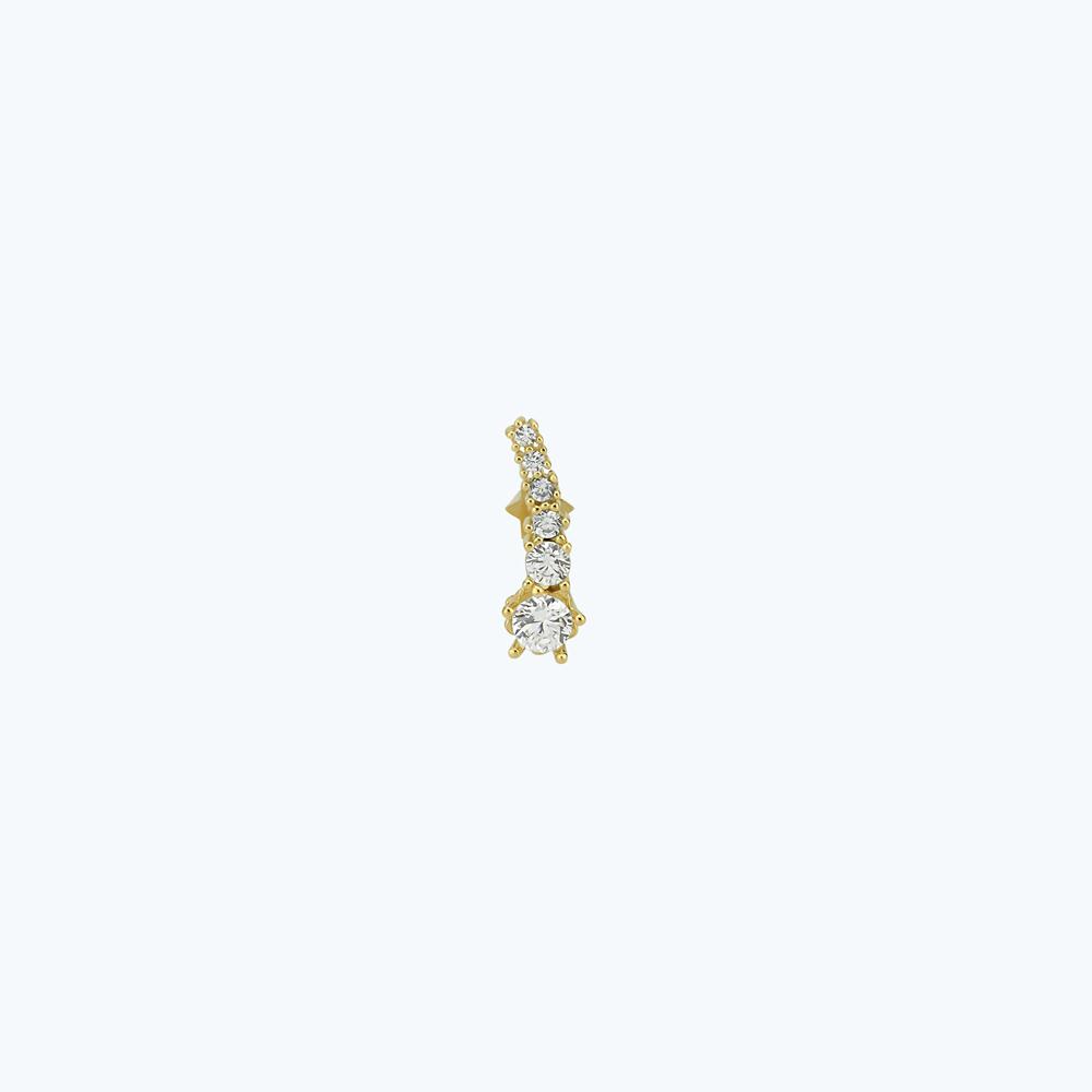 Altın Tragus Piercing -1